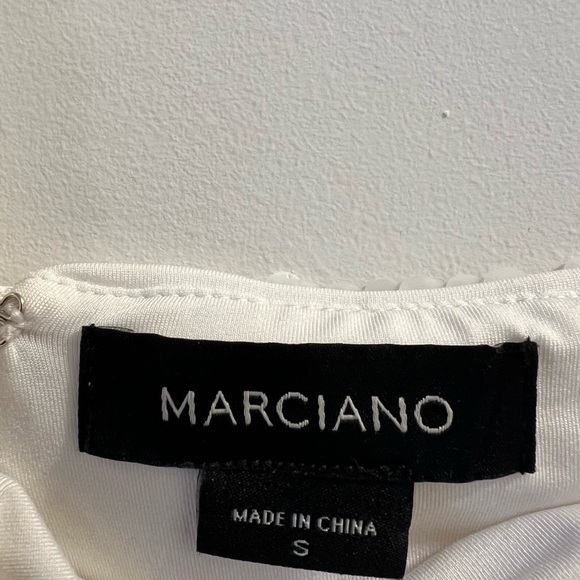 White Marciano dress sequins dress - Picture 2 of 3